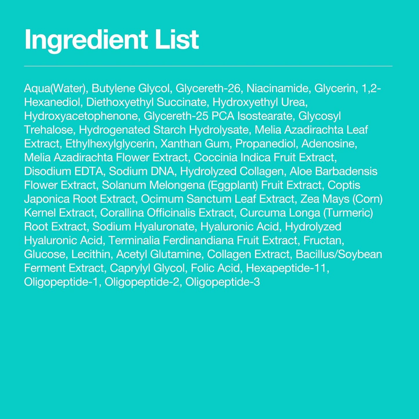 PDRN Hyaluronic Acid 100 Moisturizing Cream