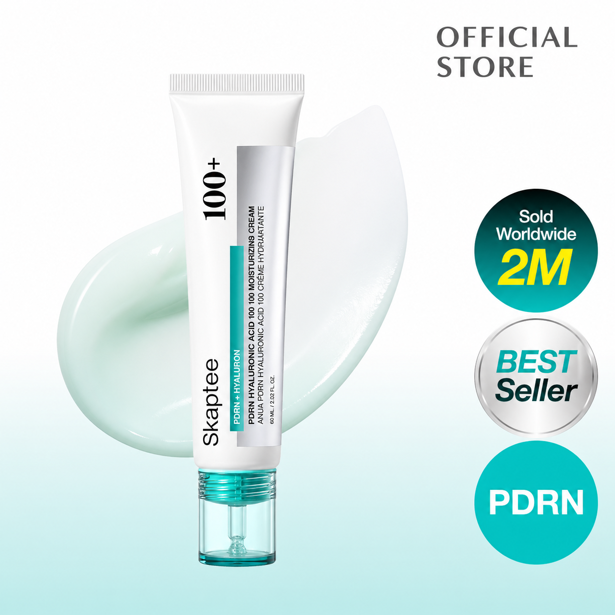 PDRN Hyaluronic Acid 100 Moisturizing Cream