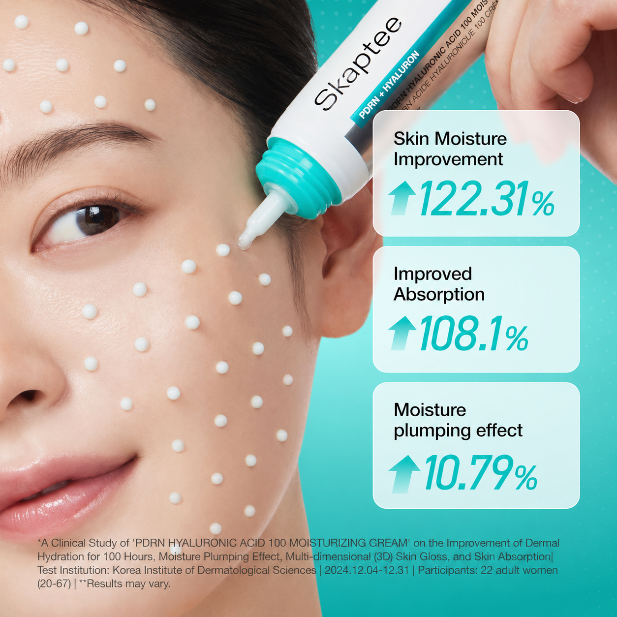 PDRN Hyaluronic Acid 100 Moisturizing Cream